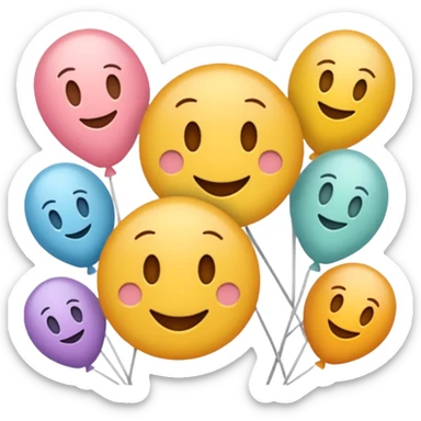 çiçeklerden oluşan ev sticker