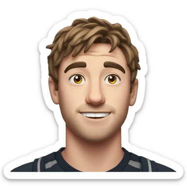 mrbeast in real life sticker