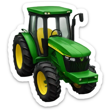 John Deere tractor sticker