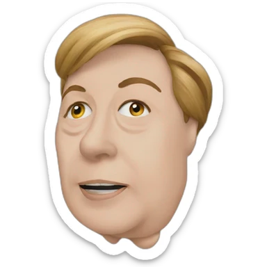 Angela Merkel sticker
