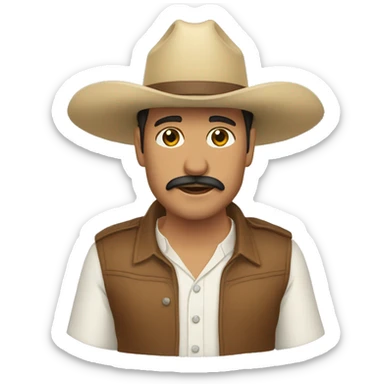 obrero confundido  sticker