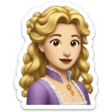 La belle et la bête sticker