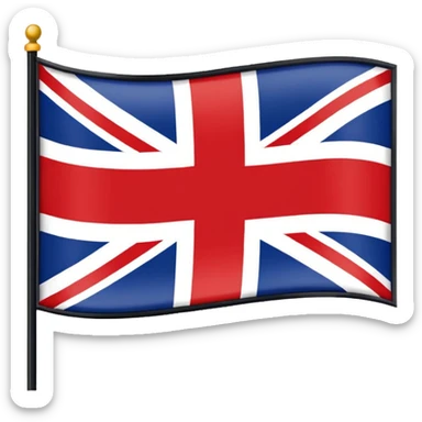 london Flag sticker