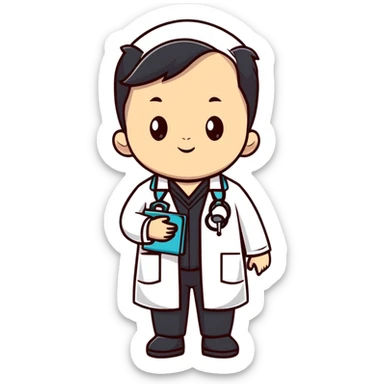 baby doctor sticker