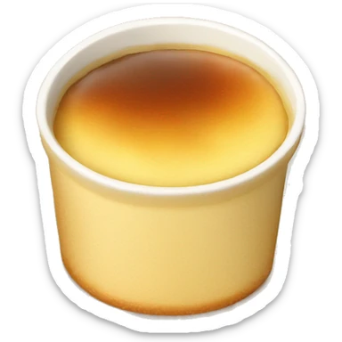 Creme brûlée  sticker