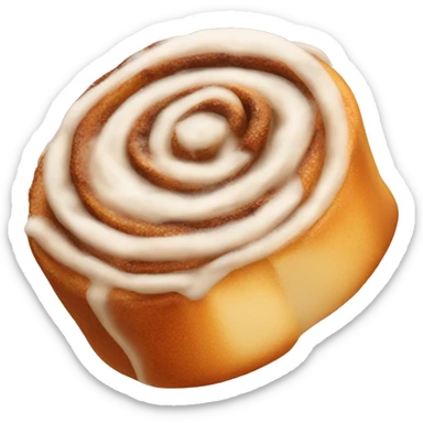 Cinnamon roll sticker