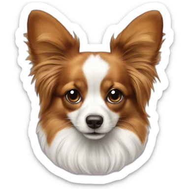 Papillon dans le ventre sticker