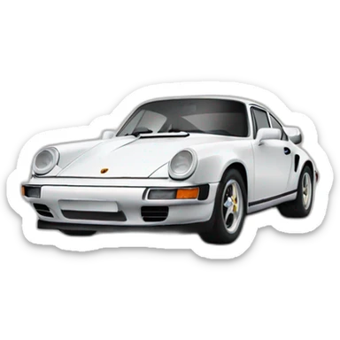Porche logo sticker