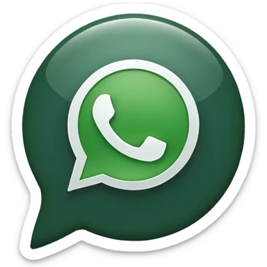 WhatsApp logo sticker