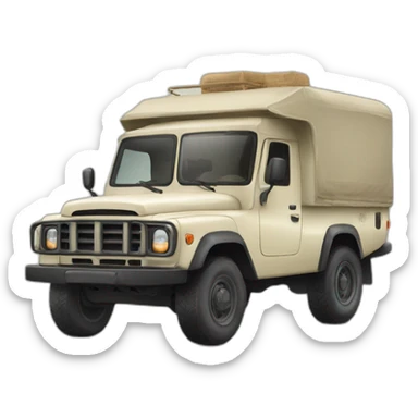 Safari truck sticker