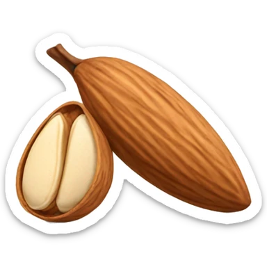 Almond sticker