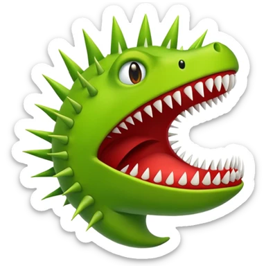 Venus flytrap sticker