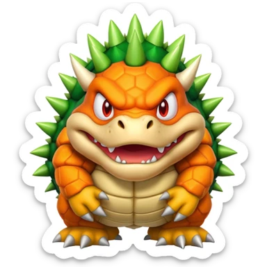 Bowser king koopa emoji sticker