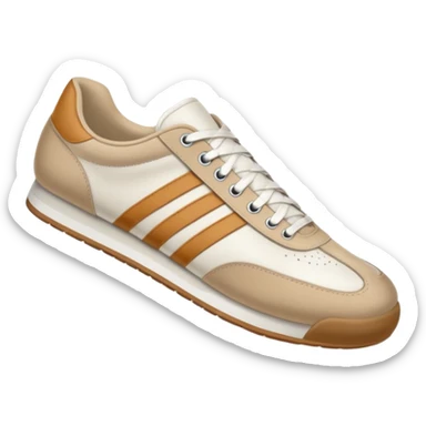  a human foot wearing a sneaker, fully visible, stepping firmly on the ground, leaving a clear shoe print under the sole. Rounded, glossy, smooth, soft shadows, white background.



 sticker