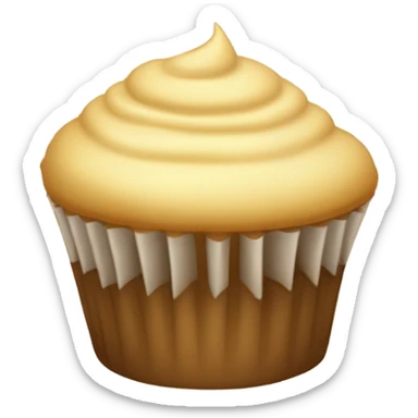 A plain cupcakes  sticker