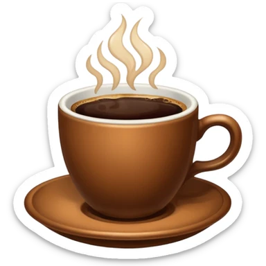 Beautiful aesthetic vintage academia coffee  sticker