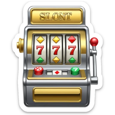 Slot machine, macau, thailand, rotate a bit sticker