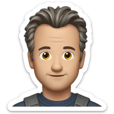 Mathew Perry young sticker