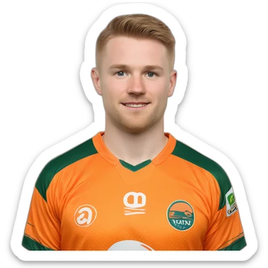 armagh jersey orange shirt gaelic team player sticker