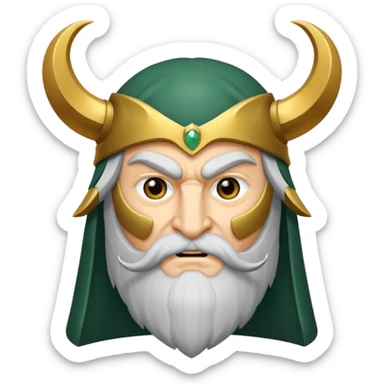Odin'in oğlu Loki sticker