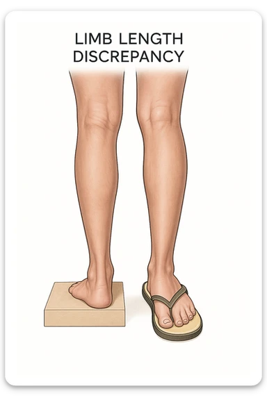 Dismetria versione anatomica sticker