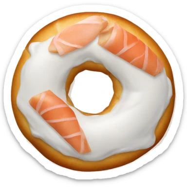 lox bagel sticker