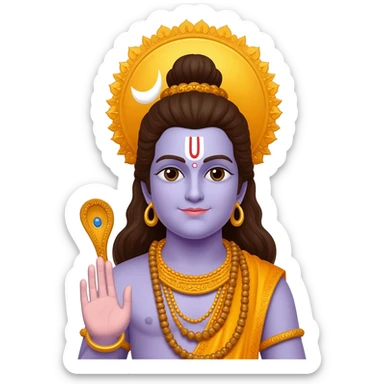 Lord Vishnu sticker