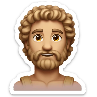 Greek god of love sticker