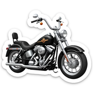 Harley bike sticker