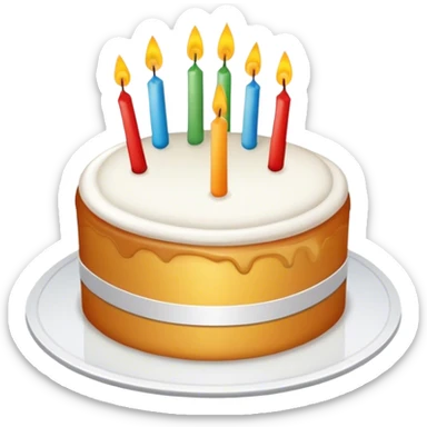 С днем рождения sign with the word  sticker