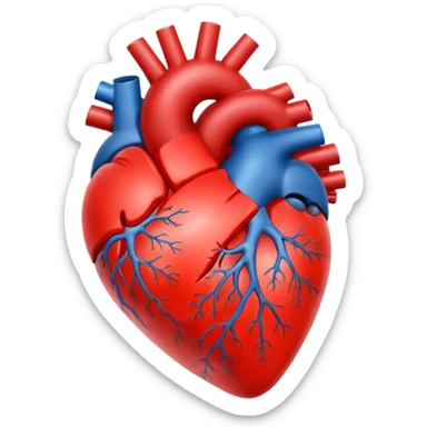 High Blood pressure with heart about to explode sticker