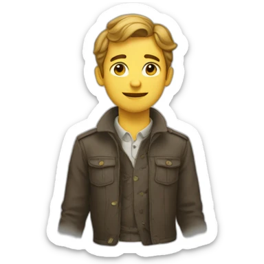 Le garçon d'à côté sticker