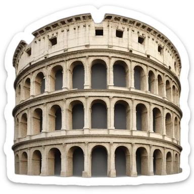 rome Coloseum sticker