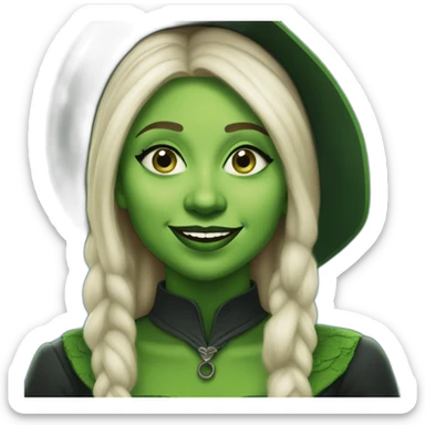 Elphaba wicked cynthia erivo sticker