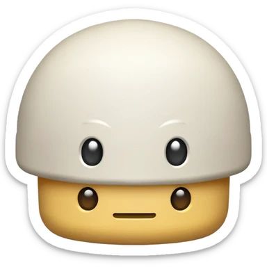 white shulker, closed shell, minimal sticker