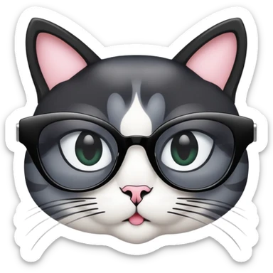 Miu miu glasses sticker