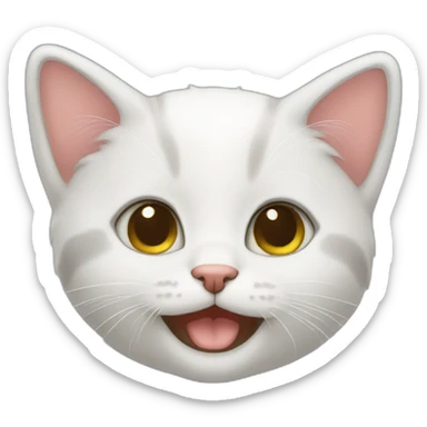 Kitten sticker