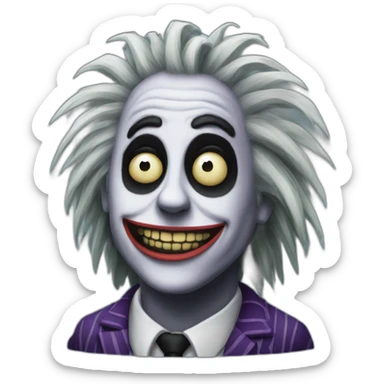 ´beetlejuice sticker