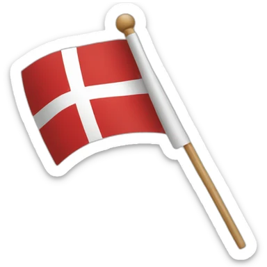 Flag of Denmark sticker