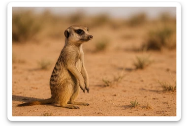 Meerkat sticker