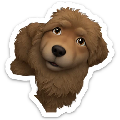 cozy pets under the covers sticker