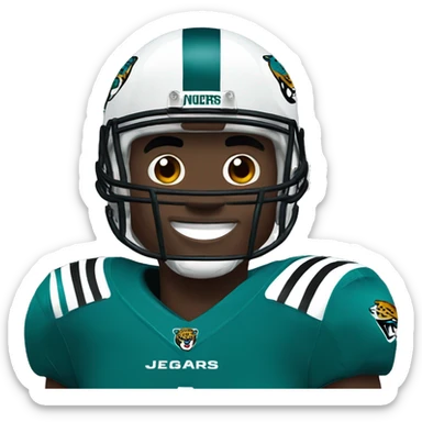 Jacksonville Jaguars Player sticker