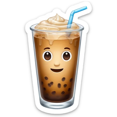 iced coffee sticker