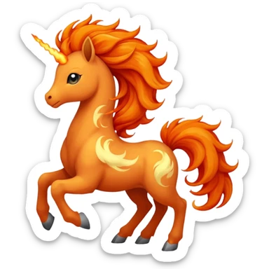 Ponyta Pokémon  sticker