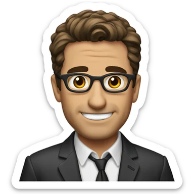 jack geller from friends tv series sticker