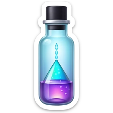 medical serum sticker