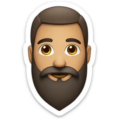 a little guy with a beard and an Armenian flag sticker