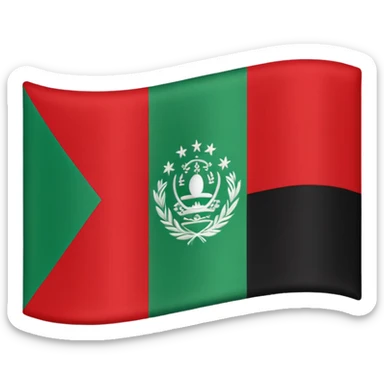 Afghanistan flag sticker