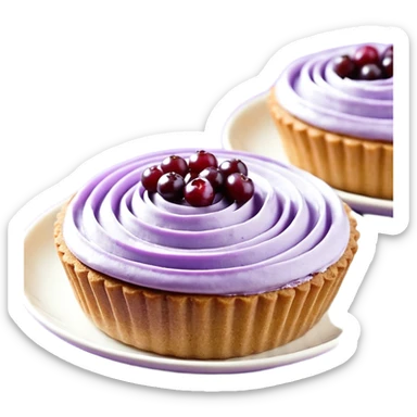 Белое сердце с фиолетовыми краями sticker