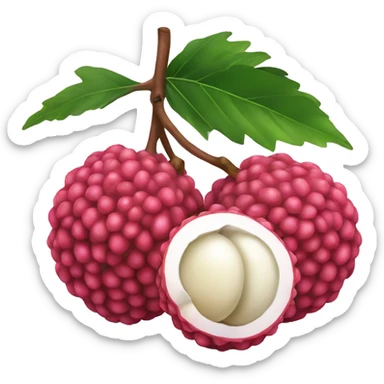 Lychee sticker